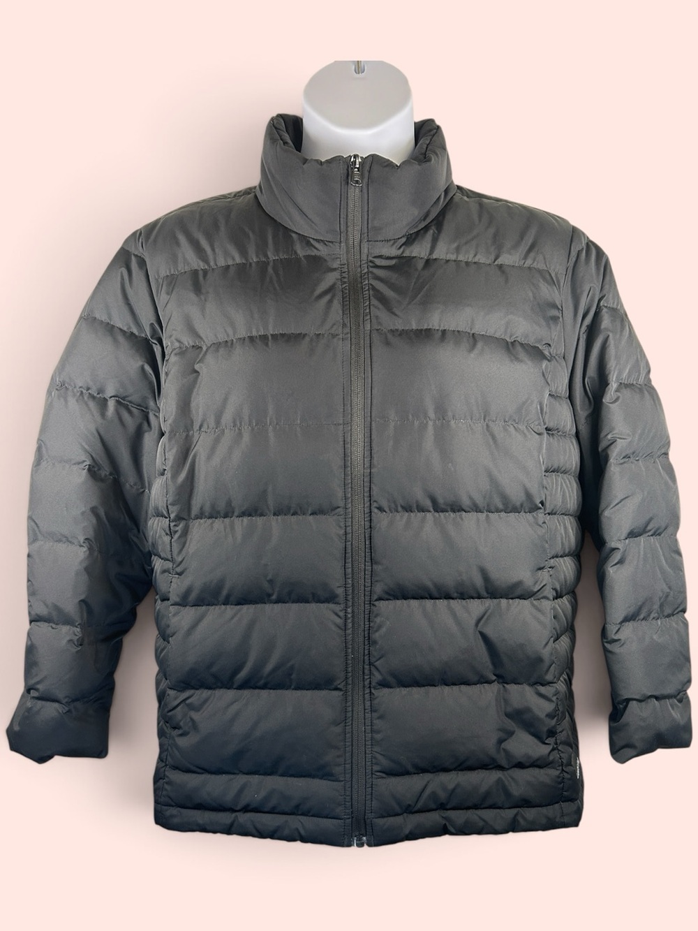 Lands’ End Women’s Size 2XP 20W-22W Petite Black Down Puffer Jacket